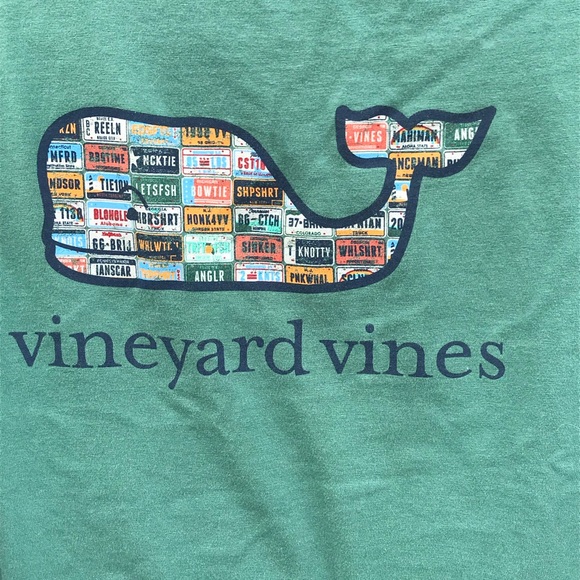 Vineyard Vines youth medium green T-shirt - Picture 6 of 6